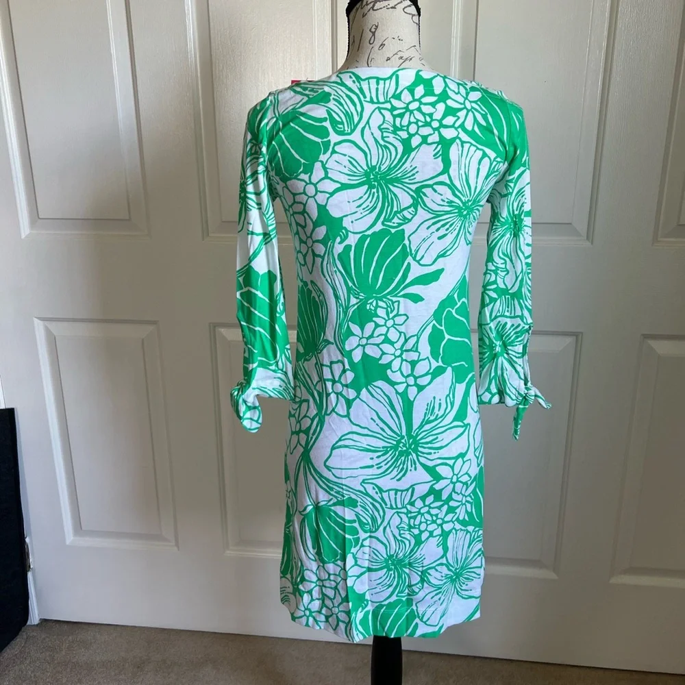 NWT Lilly Pulitzer Spearmint Floral Dress - Picture 2 of 5